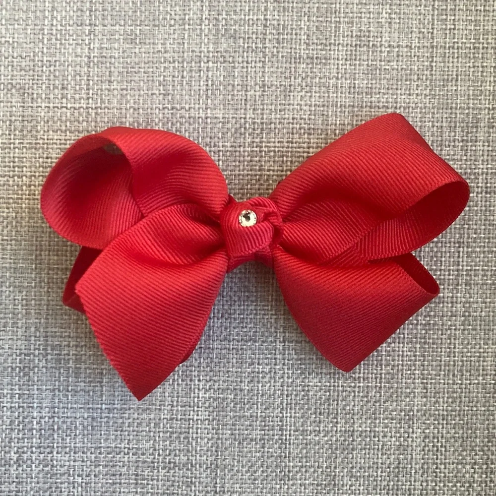 4.5” Grosgrain Bow Hair Clip, NEW